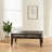 Rectangular Coffee Table with Storage in Traditional Dark Finish Solid Wood Brown
