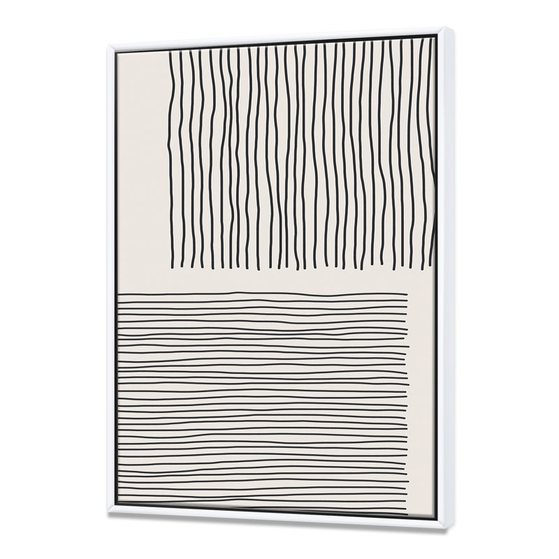 «Minimal Geometric Compostions of Elementary Forms XX», reproduction sur toile, H 32 po x l 24 po x P 1 po