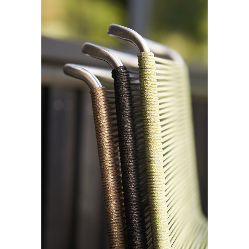 Salto Outdoor Dining Side Chair, Green