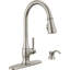 Hazelwood Pull Down Sprayer Kitchen Sink Faucet with Matching Soap Dispenser-86678069