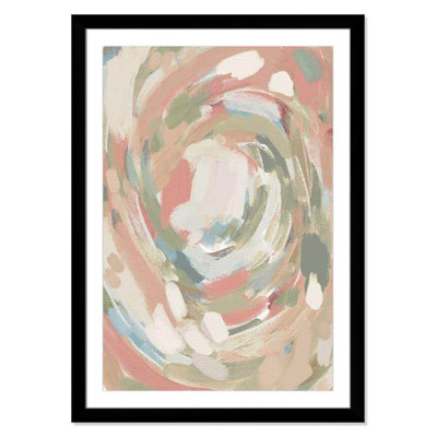 Curtis "Abstract Energy Spring Colors" Print