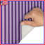 Tapis de bain mauve à rayures verticales-1056697549