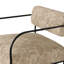 Fenn Chair-Champagne Mongolian Fur