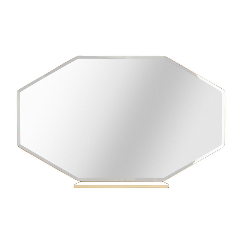 La Rachelle Wood Flat Wall Mirror