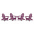 Chaise Adirondack d'extérieur en bois Hartington
