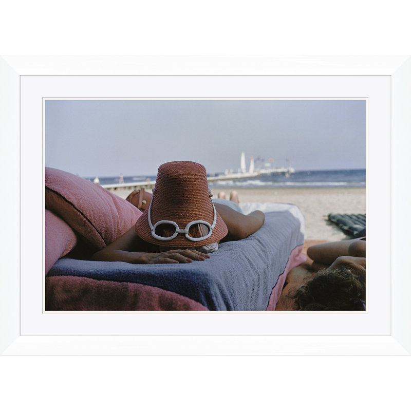 Getty Images, «Bain de soleil à Venise», Slim Aarons, 1 janvier 1954, H 30 po x l 41 po