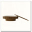 Table basse 47 po avec rangement en bois massif
