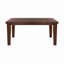 Table de salle à manger rectangulaire 1Pc avec rallonge autoportante (table seulement)