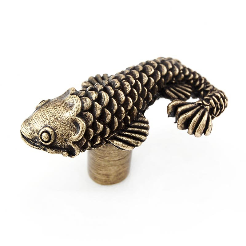 Pollino Novelty Knob, Antique Brass