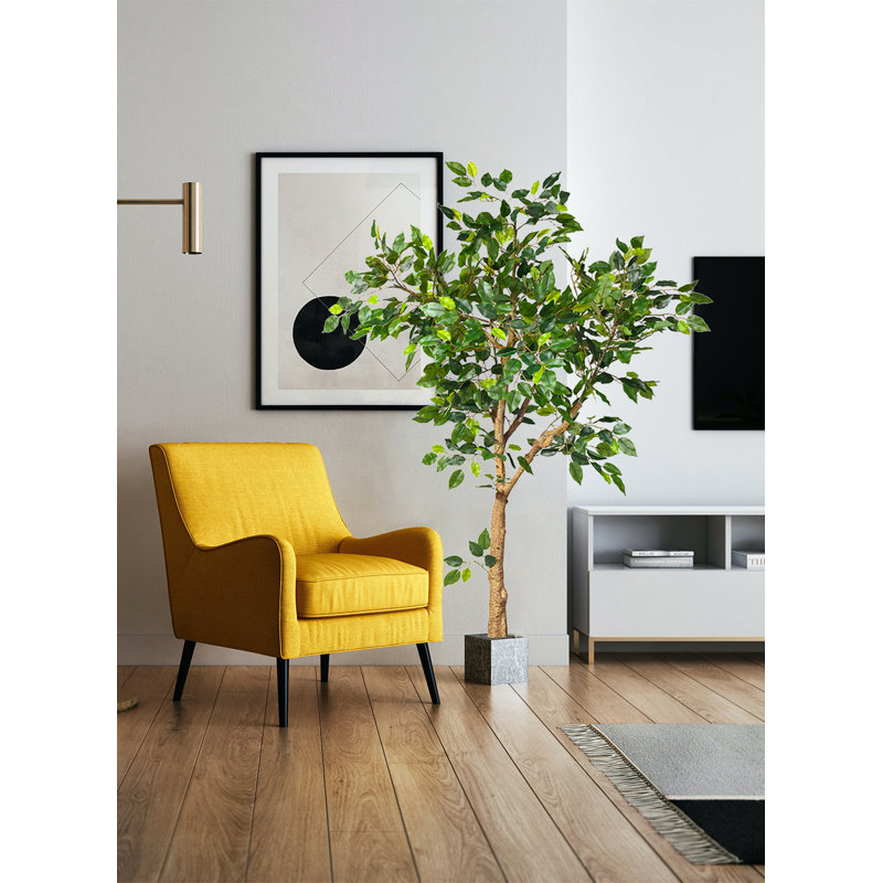 54'' Faux Ficus Tree in Pot