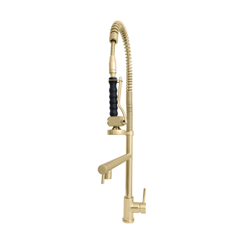 ZLINE Van Gogh Kitchen Faucet, Polished Gold