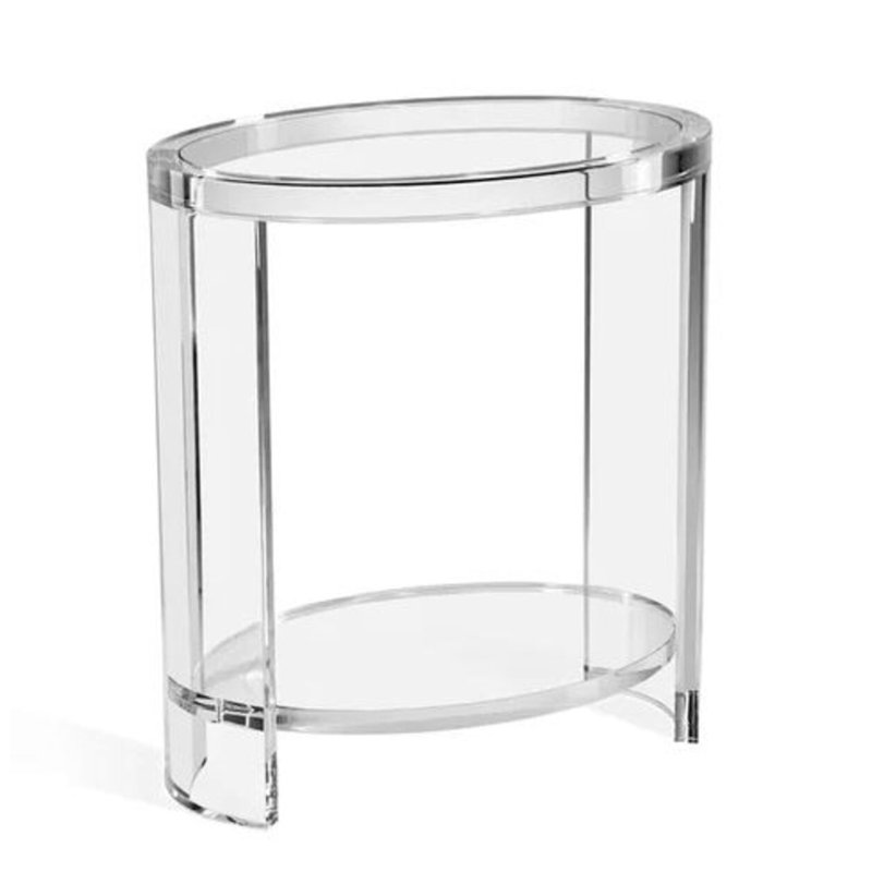 Table d'appoint en acrylique Maradona