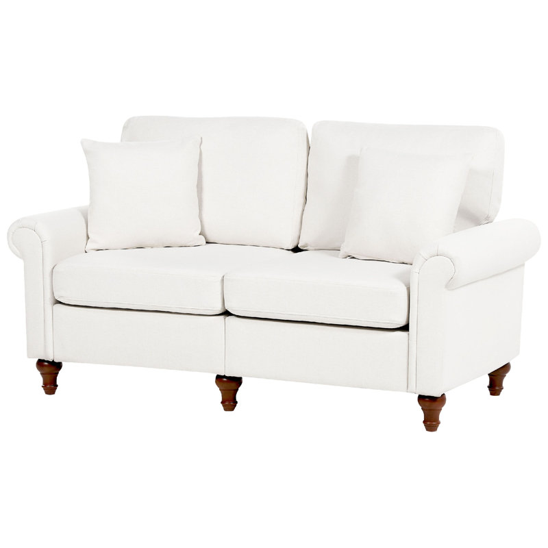 Antoinesha 2 Seater Sofa, White