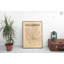 Columbus City Map - No Frame Print-156755581