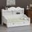 Multi-Functional Daybed Featuring Storage Drawers and Open Shelving, Classic Design Sofa Bed for Living Room, Bedroom, or Guest Room, Simple Assembly-443494900