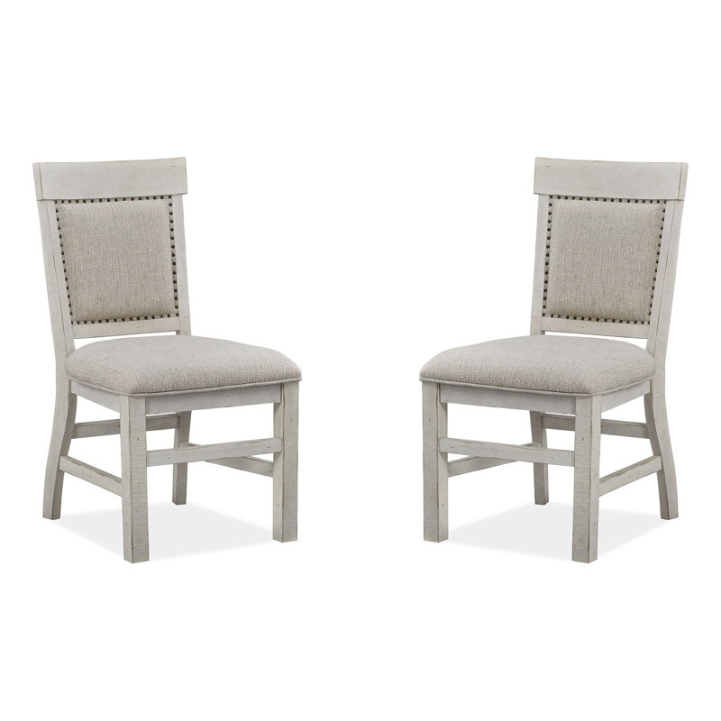 Haniah 19'' H Fabric Upholstered Pine Side Chair