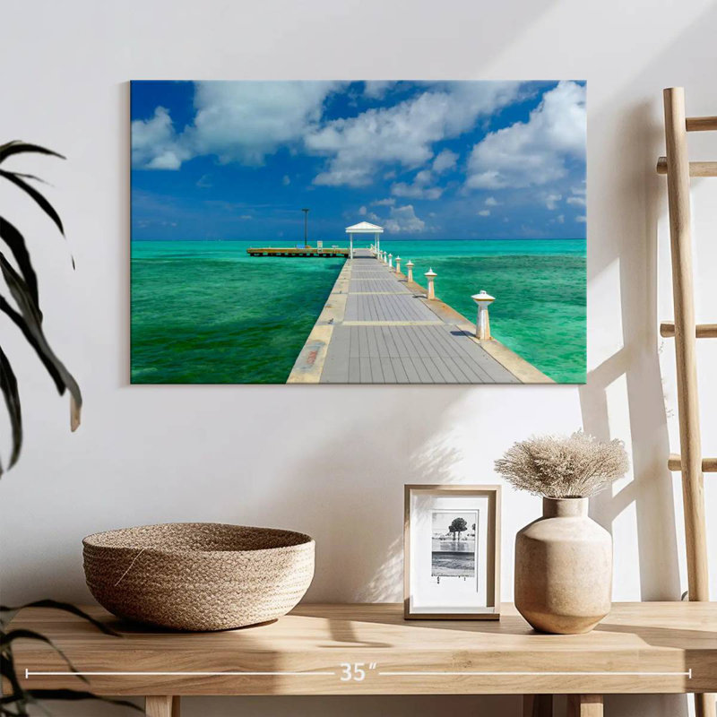 Gillard Cayman Islands Pier, 16" H x 24" W