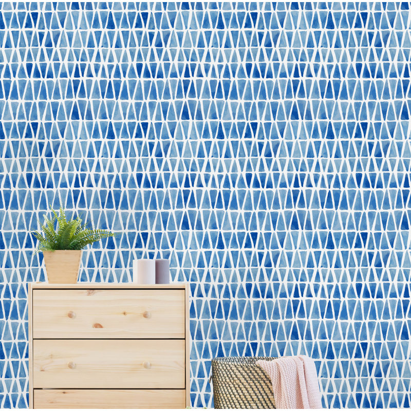 Peel & Stick Geometric Roll, 16.67' L x  25" W