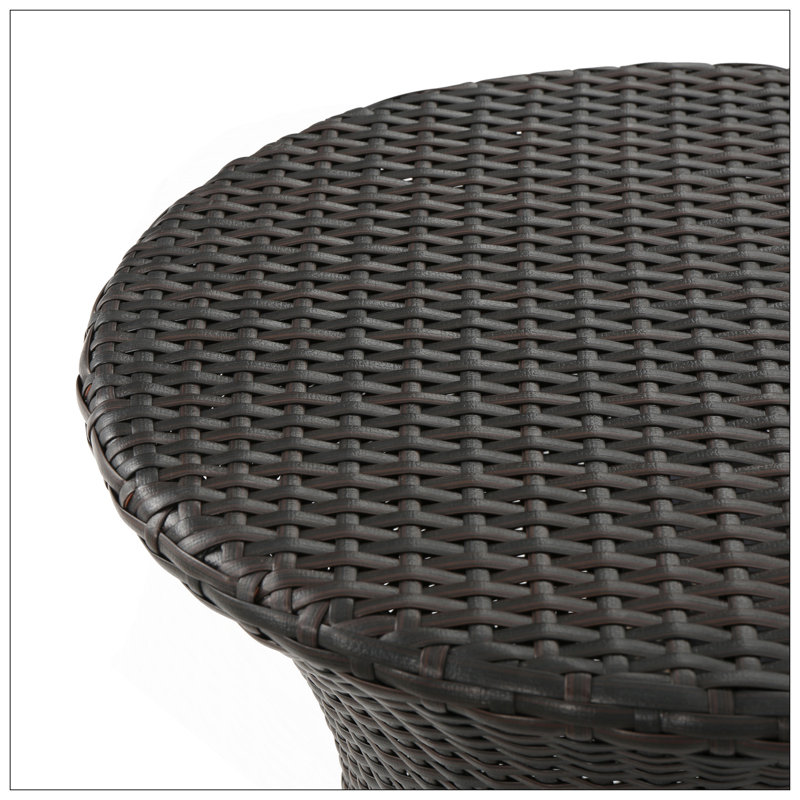 TABLE KONO HOURGLASS (SANS TABLE EN VERRE), Brun multi