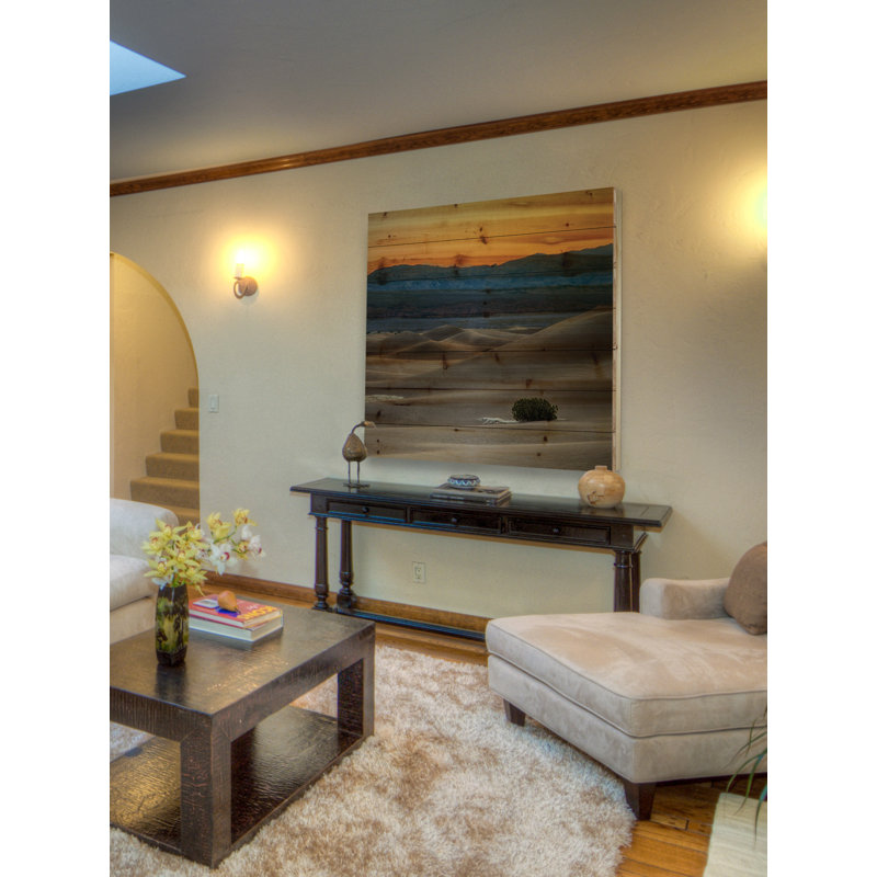 Rolling Sand Hills Square - No Frame Painting on Wood, 61 cm H x 61 cm W