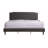Stylish Black Full Bed With Versatile Design
