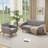 Square Arm Loveseat-24430645
