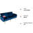 62.99" Upholstered Convertible Sofa with USB Charging Port-1074035261