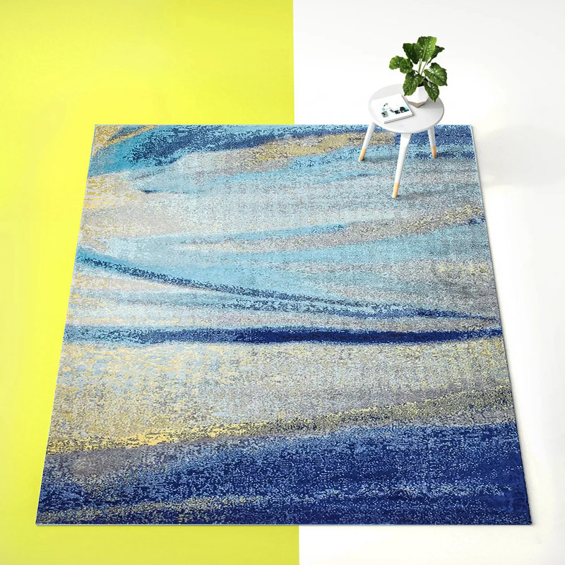 Abstract Area Rug, Rectangle 229 x 290cm