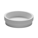MTI Halo 1 16.25" Semi-Recessed Vessel Bathroom Sink