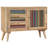 Rustic Sideboard - Solid Mango Wood Console Table With Storage