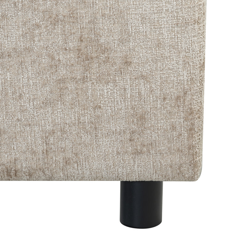 Lit Bayaud en chenille, Gris, Grand