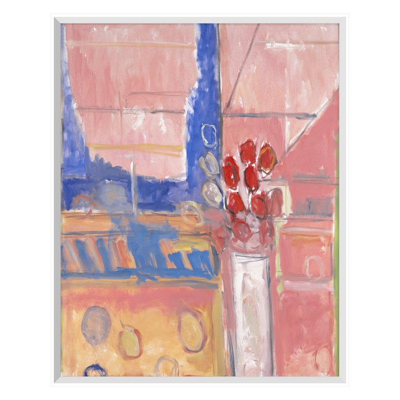 Still Life, Inside/Outside Print by Stephen Dinsmore, 20" H x 16" W x 1.75" D, White