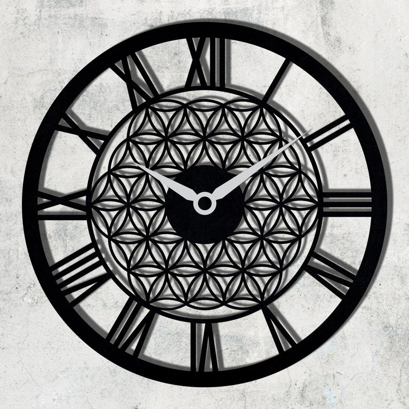 Buecker Metal Wall Clock