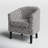 Munson 26.77" Wide Linen/Polyester Upholstered Barrel Chair-421232034
