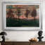 Quatre arbres (Vier Bäume) - Egon Schiele - reproduction encadrée avec passe-partout et verre - 1917-202477324-202477366-202477374