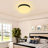 2 Pack Flush Mount Ceiling Light Fixture, 5CCT (3000K-6000K) & Dimmable Super Bright LED Ceiling Lights 12 Inch Ceiling Lamp For Kitchen Hallway Bedroom Bathroom