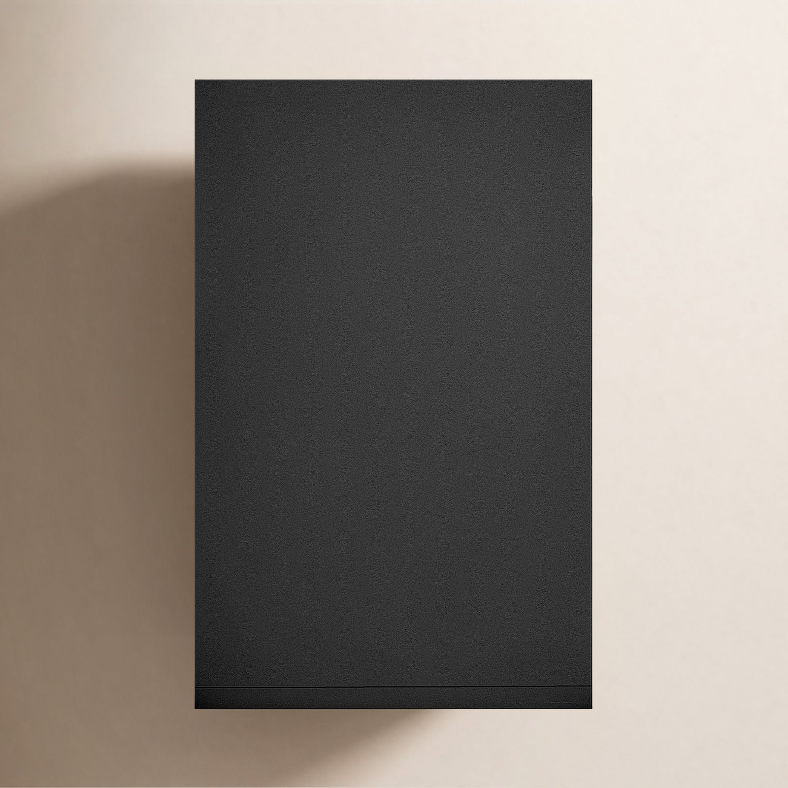 Indrani Single Light Outdoor Wall Light, Black