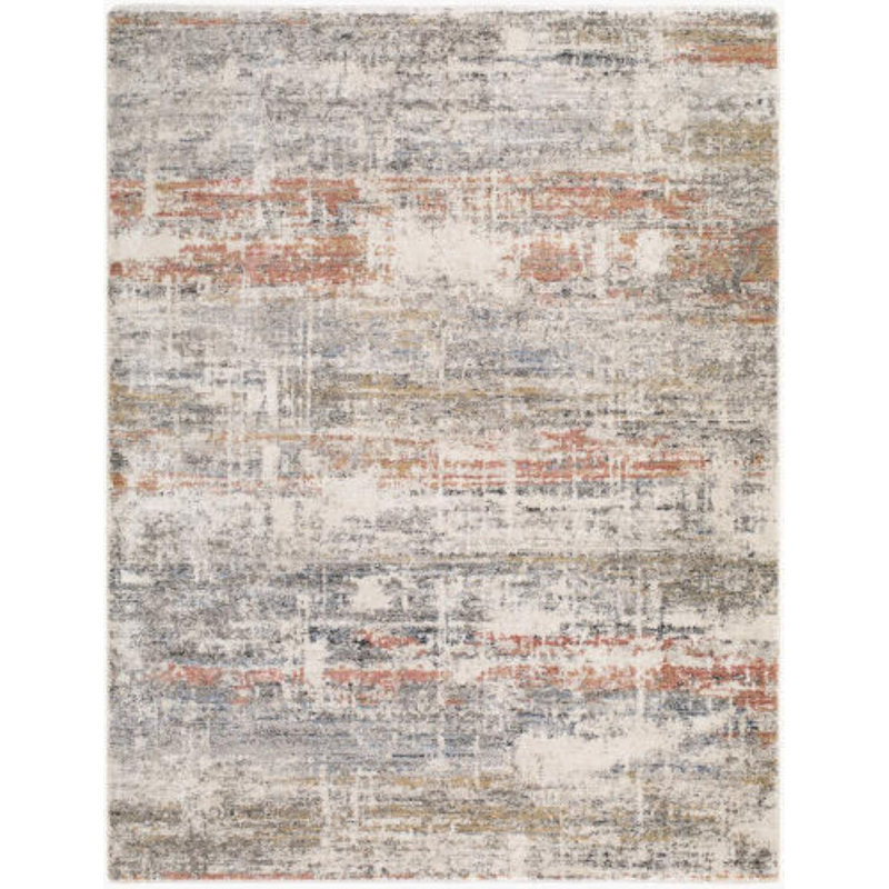 Lausanne Area Rug, Ivory/Brown/Black/Cream, Rectangle 7'10" x 10'