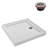 Streamline 36" W x 36" D Corner Acrylic Shower Base, Drain Included-130621448