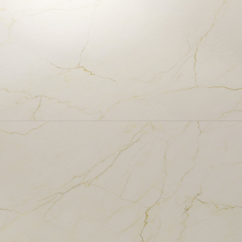 Marfino 24x48 Matte Marble Look Porcelain Tile, Avorio Beige