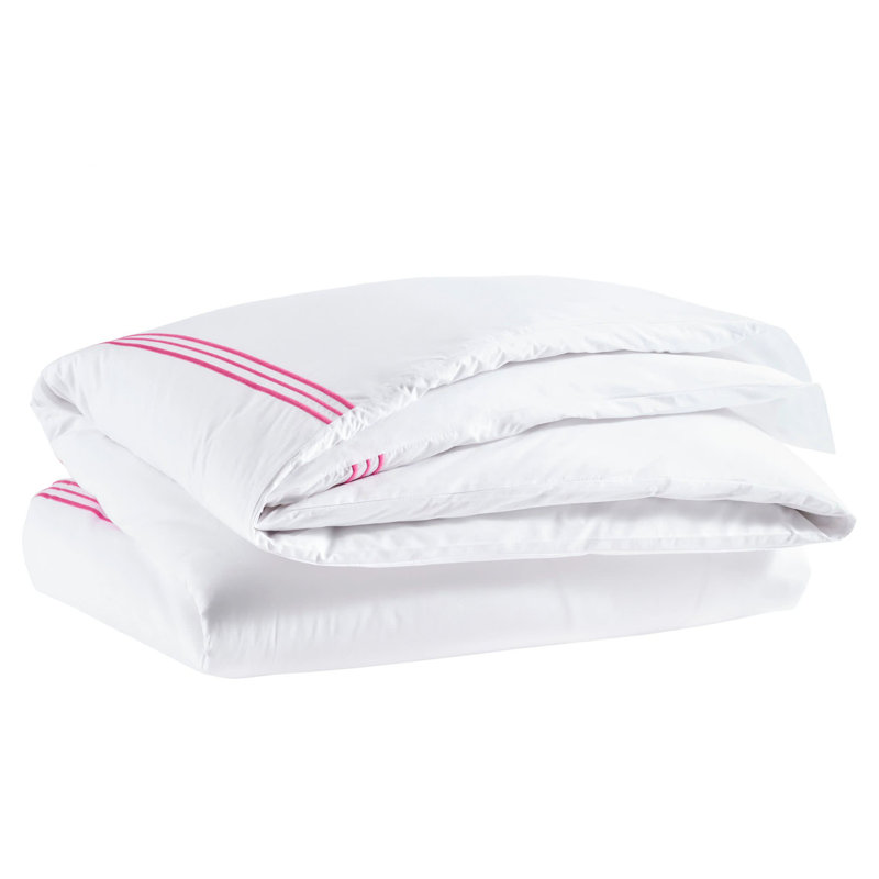 Trio Duvet Cover, Full/Queen Duvet Cover, Fuchsia