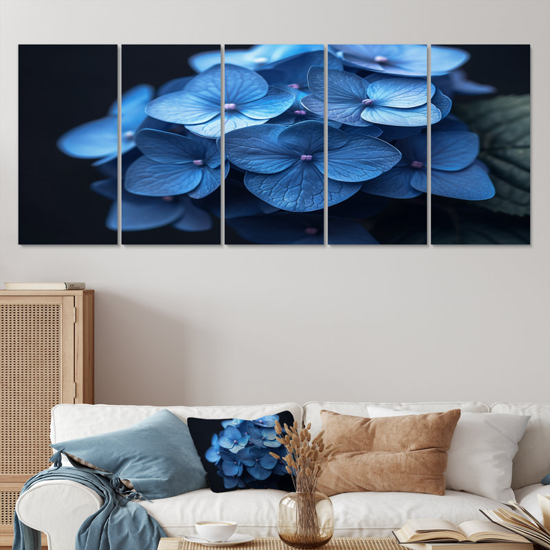 Nirvana bleu, bleu, hortensia, H 28 po x l 60 po