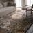 Zefira Amena ZFA09 Medallion Brown Area Rug (8'X10'2")-929448768