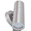 2 - Bulb Integrated LED Outdoor Armed Sconce