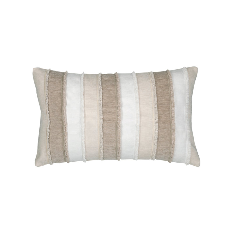 COUTURE CLASSICS Square Indoor/Outdoor Pillow Cover & Insert, Rectangle 12"H x 20"W, Indigo