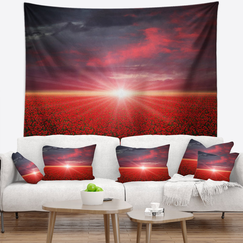 Polyester Tapestry, 50" H x 60" W