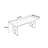 Modern Solid Wood Dining Table-158253423