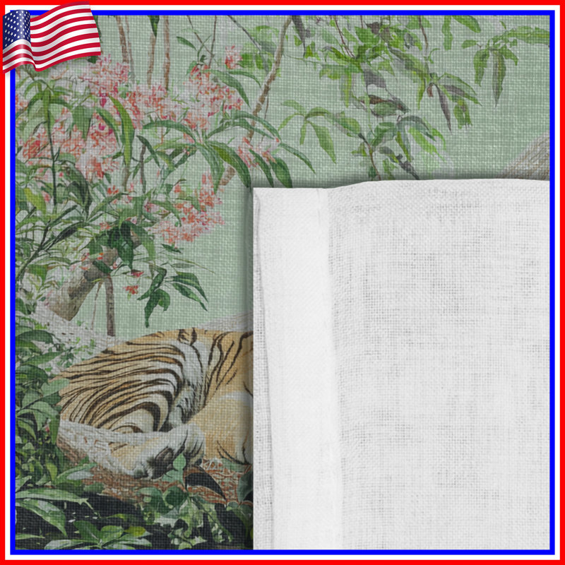 Rideaux transparents Tiger - 2 panneaux, L 30 po x L 58 po