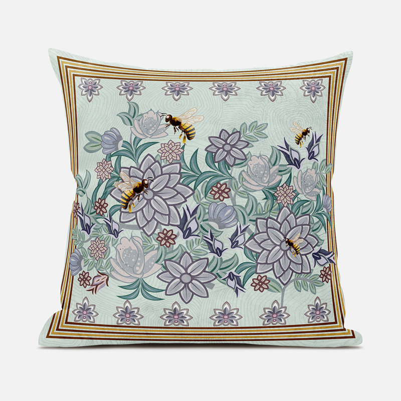 Coussin 26 po x 26 po, Vert clair