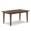 Colby 60"W Wood Contemporary Dining Table, Rectangle, Seats 6-885953635